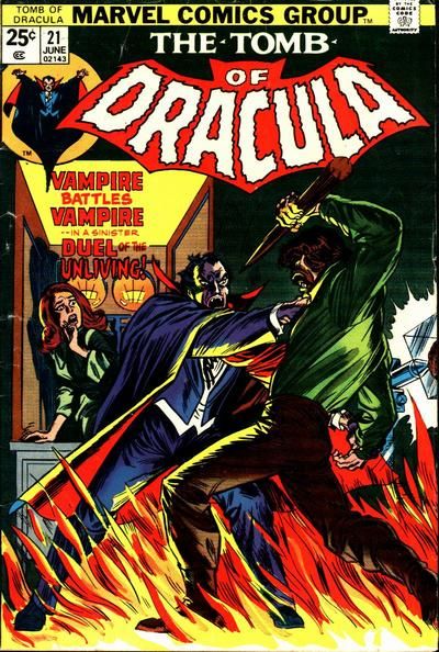 Tomb of Dracula #21 Comic