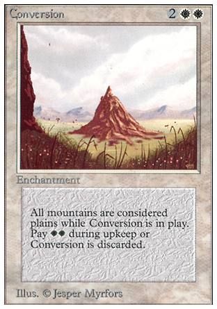 Conversion (Unlimited) Trading Card