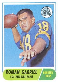 1967 Philadelphia Football Card #88: Roman Gabriel