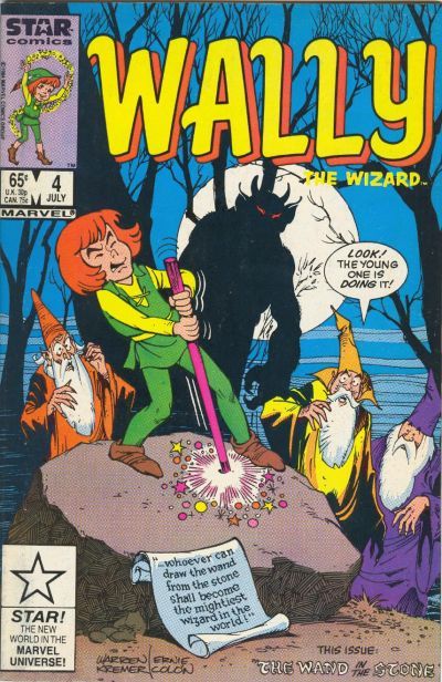 Wally the Wizard #4 Comic