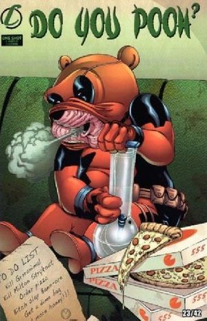 Do You Pooh #1 Eccc Weed And Pizza Variant comic cover