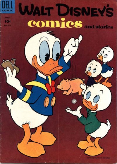 Walt Disney's Comics and Stories #174 Comic