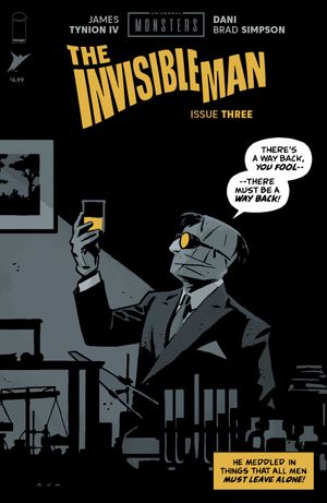 Universal Monsters: The Invisible Man #3 (Cvr C Inc 1:10 David Aja Pulp Variant)