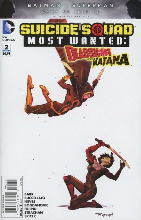 Suicide Squad: Most Wanted - Deadshot / Katana #2 Comic