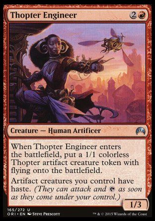 Thopter Engineer (Magic Origins) Trading Card