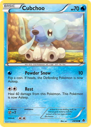 Cubchoo (28/98) - Emerging Powers