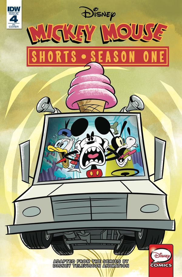 Mickey Mouse Shorts Season 1 #4 (10 Copy Cover)