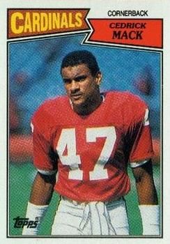 Cedric Mack 1987 Topps #338 Sports Card