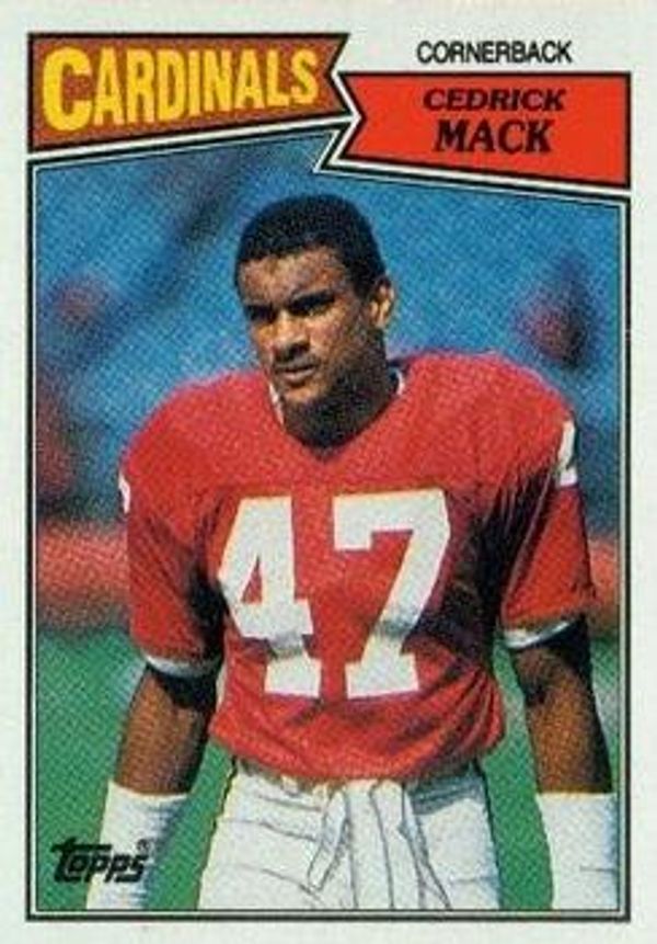 Cedric Mack 1987 Topps #338