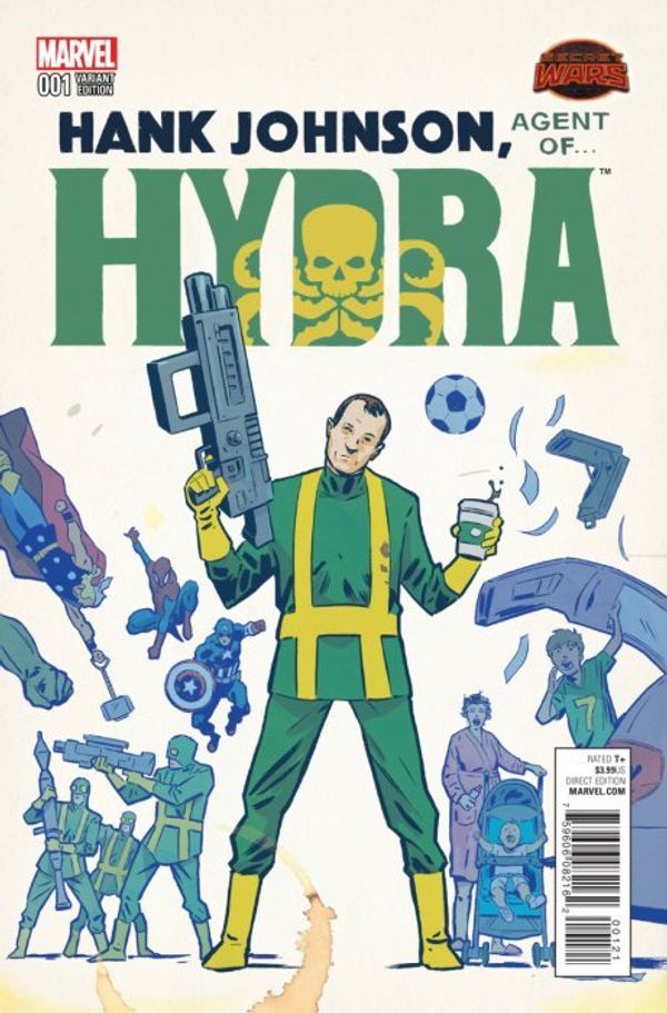 Hank Johnson: Agent of Hydra #1 (Walsh Variant)