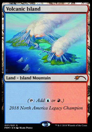 Volcanic Island (Ultra Rare Cards) Trading Card