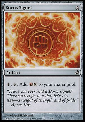 Boros Signet (MTG Commander)