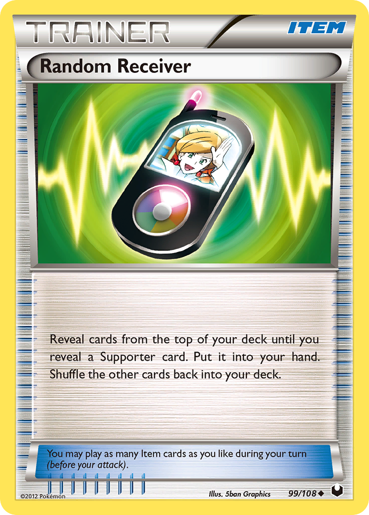 Random Receiver (Trainer: Item) (99/108) - Dark Explorers Pokémon Card