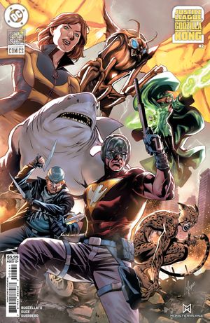 Justice League vs. Godzilla vs. Kong 2 #2 (Cvr D Lucas Meyer Card Stock Variant)