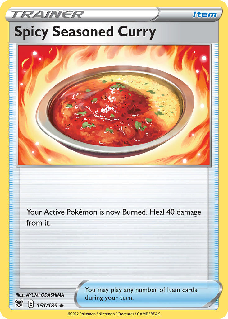 Spicy Seasoned Curry (Trainer: Item) (151/189) - Astral Radiance Pokémon Card