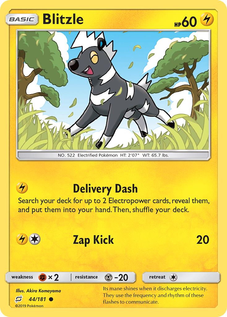 Blitzle (44/181) - Team Up Pokémon Card