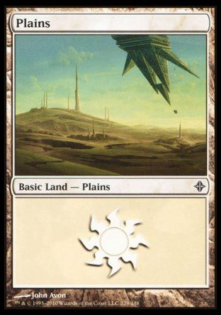 Plains (Rise of the Eldrazi) Trading Card