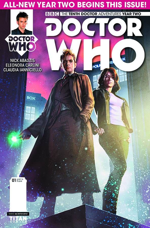 Doctor Who: 10th Doctor - Year Two #1 Comic
