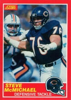 Steve McMichael 1989 Score #207 Sports Card