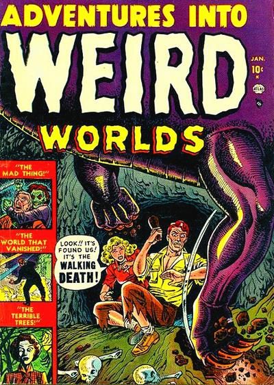 Adventures Into Weird Worlds Comic