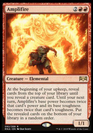 Amplifire (Ravnica Allegiance) Trading Card