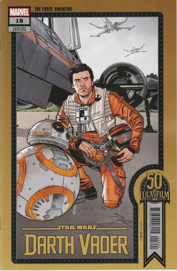 Star Wars Darth Vader #18 (Sprouse Lucasfilm 50th Variant Wobh)