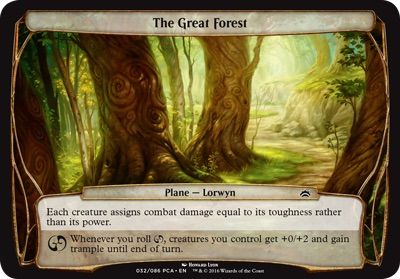 The Great Forest (Planechase Anthology) Trading Card