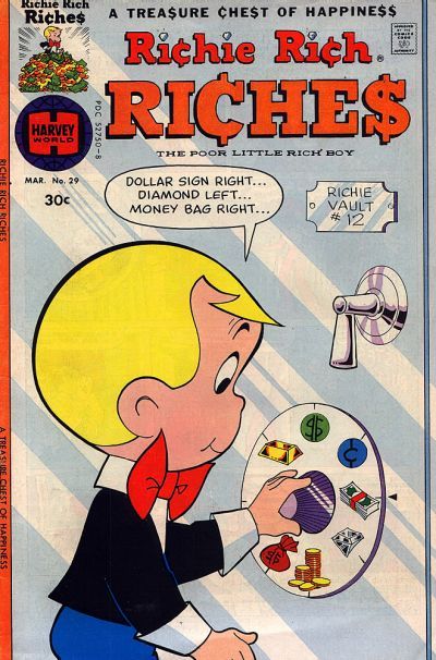 Richie Rich Riches #29 Comic