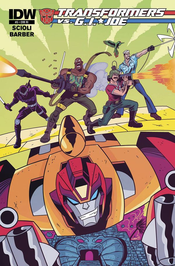 Transformers Vs G.I. Joe #5 (10 Copy Cover)