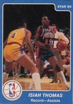 Isiah Thomas 1984 Star #287 Sports Card