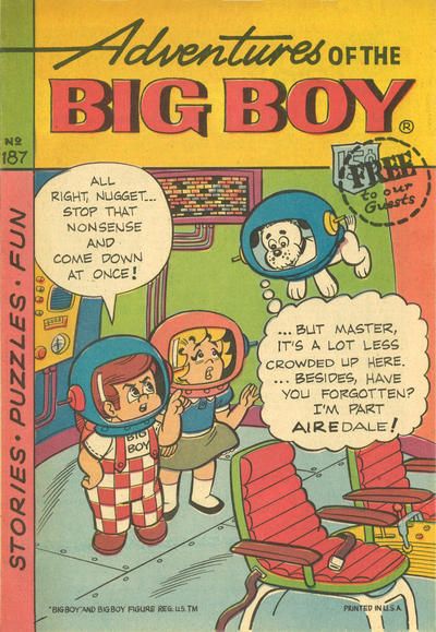 Adventures of Big Boy #187 Comic