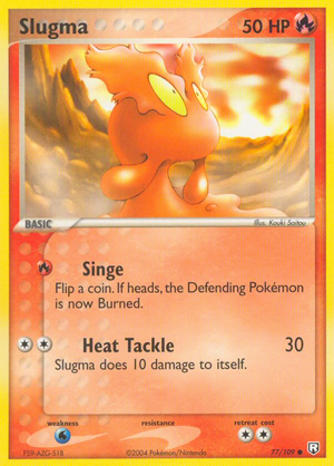Slugma (77/109) - Team Rocket Returns