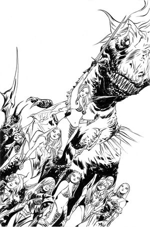 Sonjaversal #5 (50 Copy Lee B&w Virgin Cover)