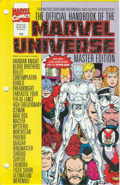 Official Handbook of the Marvel Universe Master Edition #13 Comic