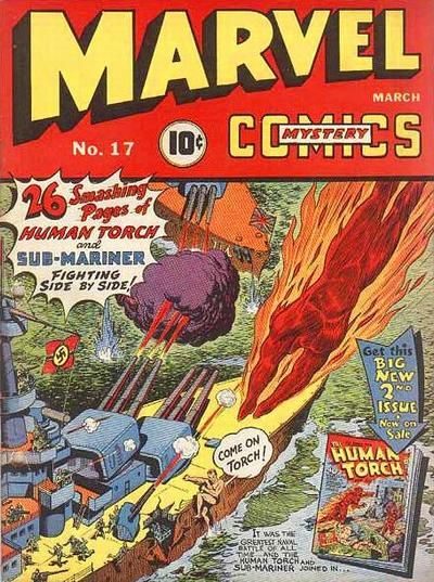 Marvel Mystery Comics #17 Comic