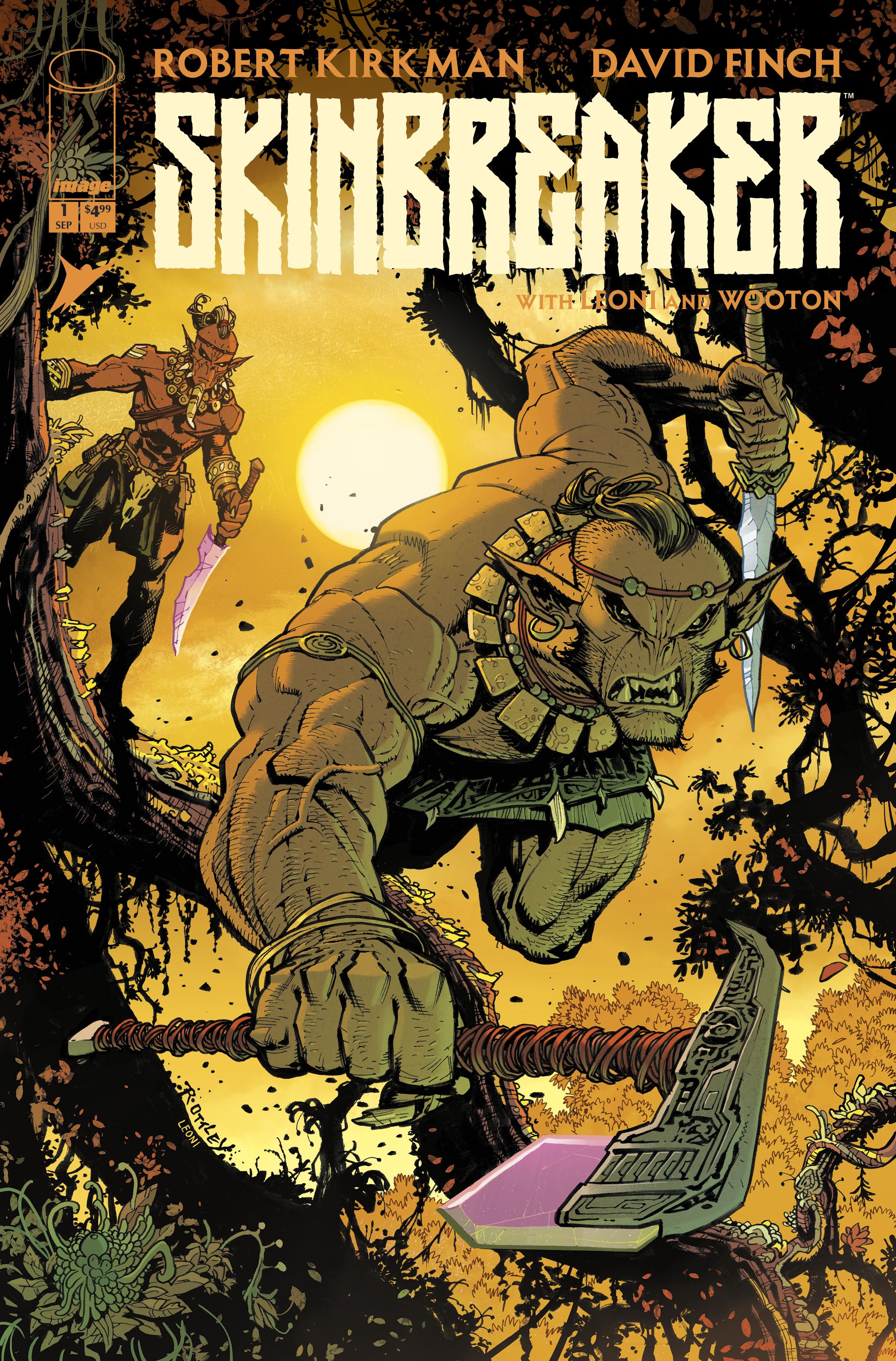 Skinbreaker #1 (Cvr F Inc 1:100 Ryan Ottley Variant) Comic