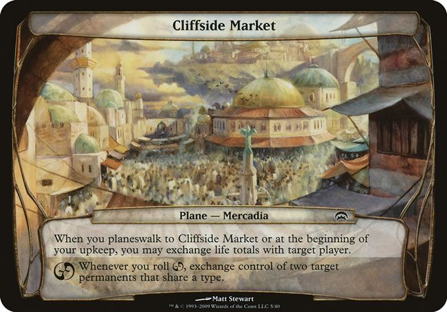 Cliffside Market (Planechase) Trading Card