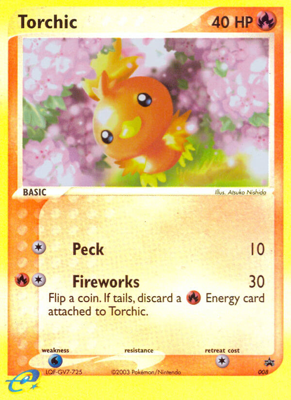 Torchic (8/40) - Nintendo Black Star Promos Pokémon Card