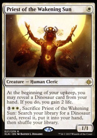 Priest of the Wakening Sun (Ixalan) Trading Card