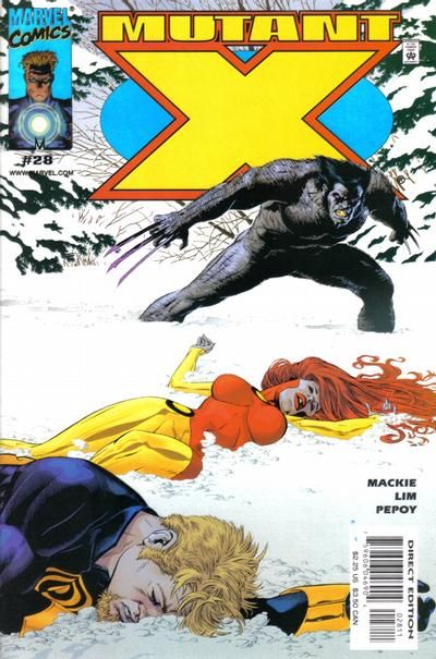 Mutant X #28 Comic