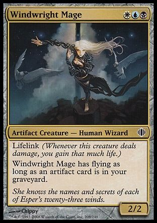 Windwright Mage (Shards of Alara) Trading Card