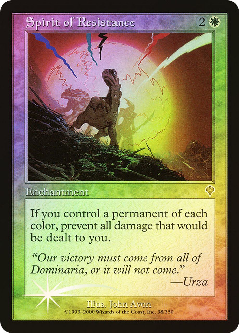 Spirit of Resistance (Invasion - Foil) Trading Card