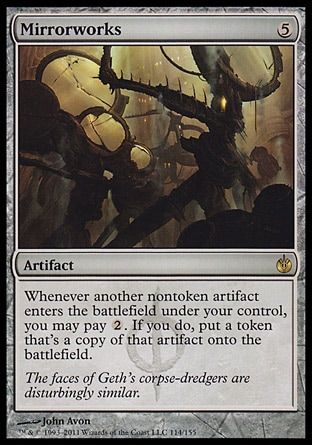 Mirrorworks (Mirrodin Besieged) Trading Card