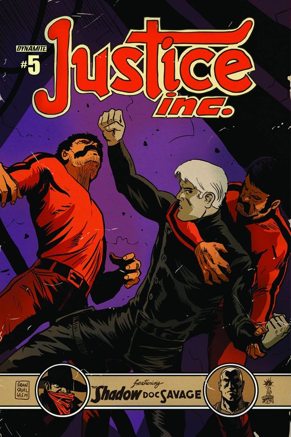 Justice Inc #5 (Cover B Francavilla Variant)