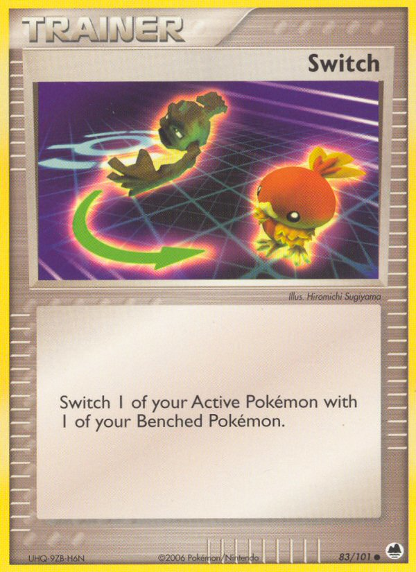 Switch (Trainer: Item) (83/101) - Dragon Frontiers Pokémon Card