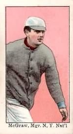 John McGraw 1909 Croft's Candy E92 Sports Card