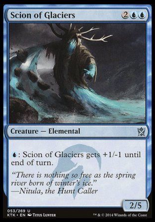 Scion of Glaciers (Khans of Tarkir) Trading Card