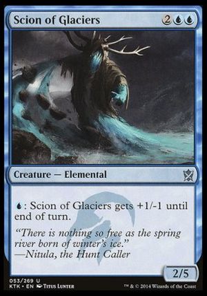 Scion of Glaciers (Khans of Tarkir)