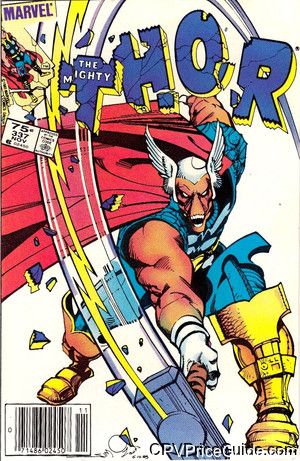 Thor #337 (Canadian Price Variant)