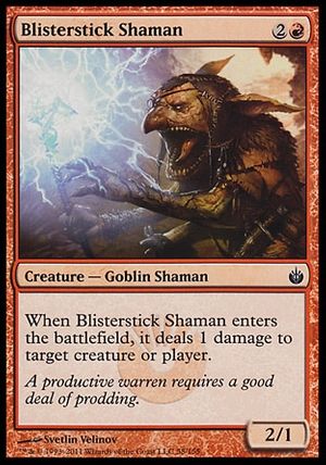 Blisterstick Shaman (Mirrodin Besieged)